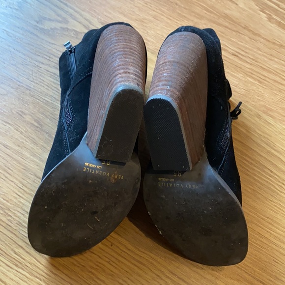 Black Very Volatile lace up bootie - Picture 4 of 6